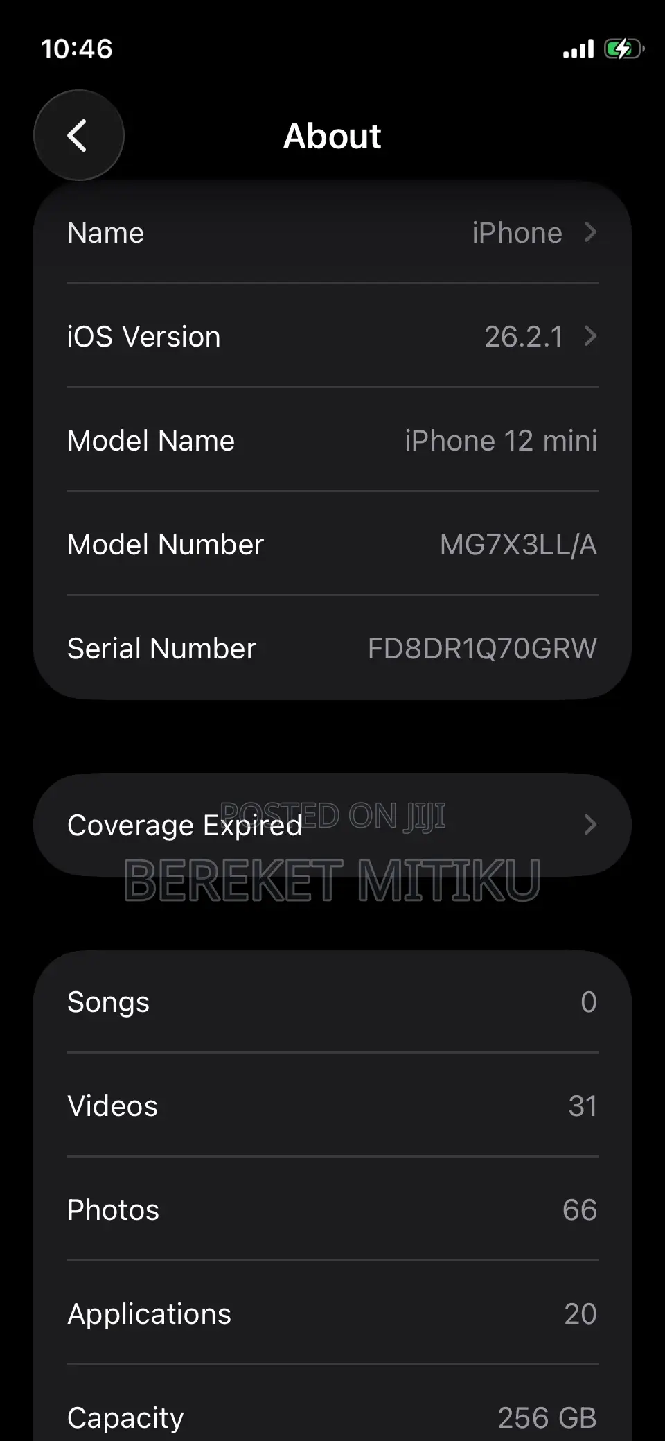 Apple iPhone 12 mini 256 GB Bronze