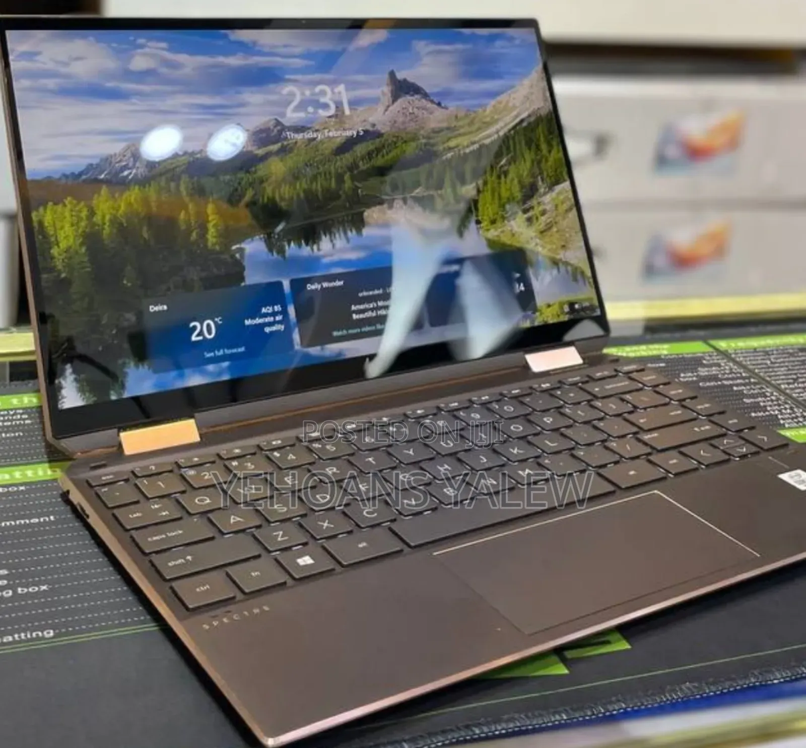 New Laptop HP Spectre X360 16GB Intel Core I7 SSD 512GB