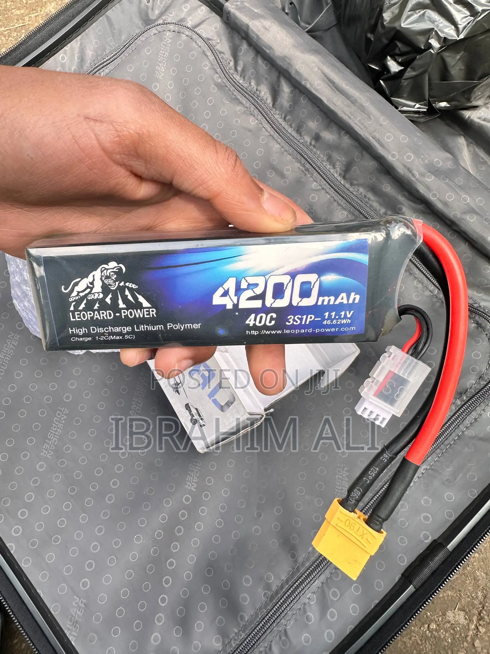 4200mah. 40c. 3s. Li-Po. Lithium Polymer. Battery.