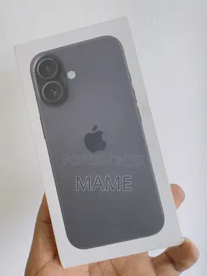 New Apple iPhone 16 128 GB Black