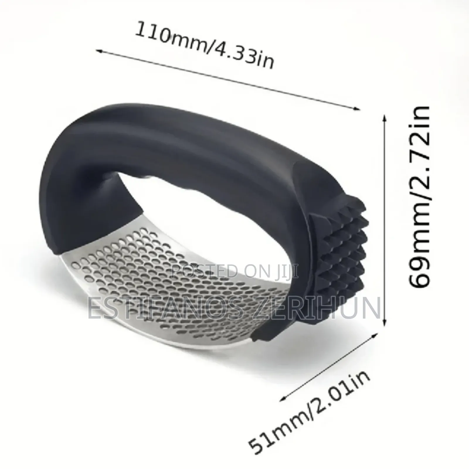 2in1 Garlic Press Chopper