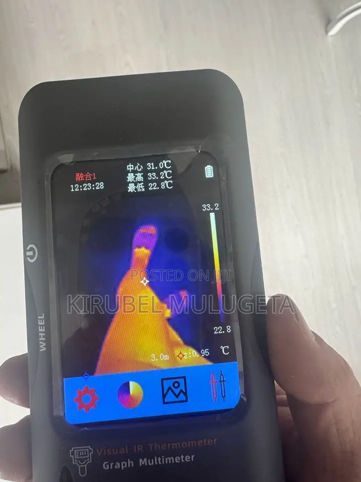 Thermal Imaging Camera Multimeter, 320x320 Resolution, Touch LCD