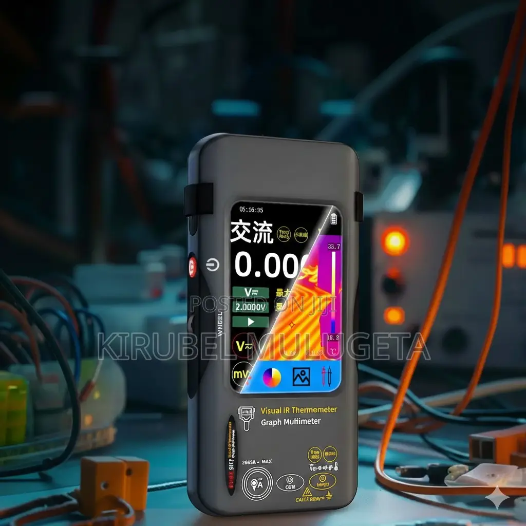 Thermal Imaging Camera Multimeter, 320x320 Resolution, Touch LCD