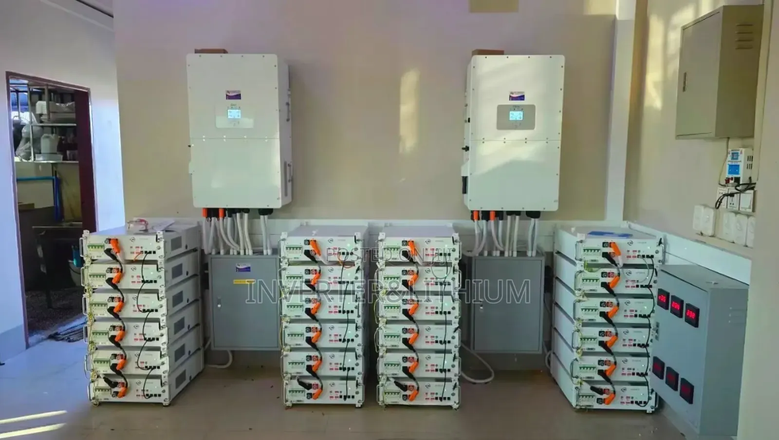 Hybrid Inverter Lithium Ion Battery (High Voltage) From 1kw to 500kw