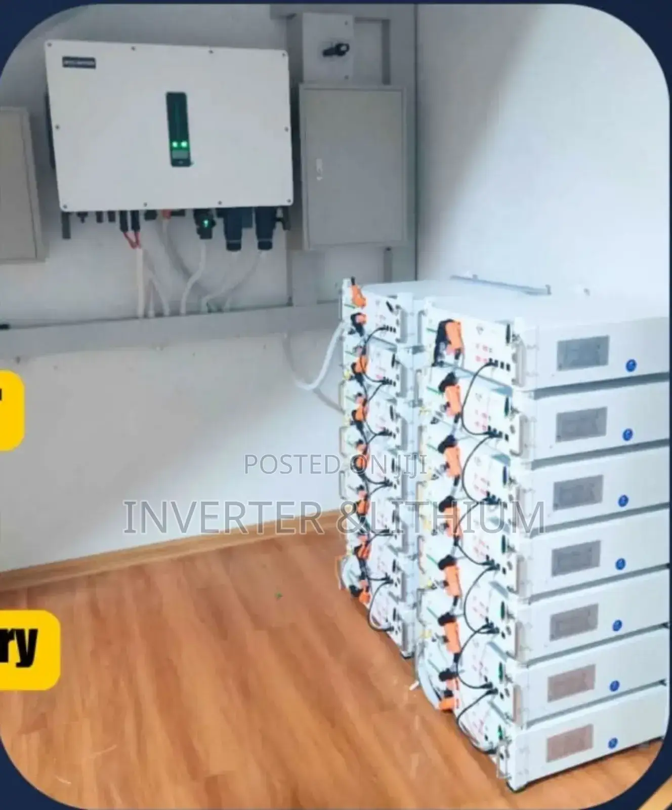 Hybrid Inverter Lithium Ion Battery (High Voltage) From 1kw to 500kw