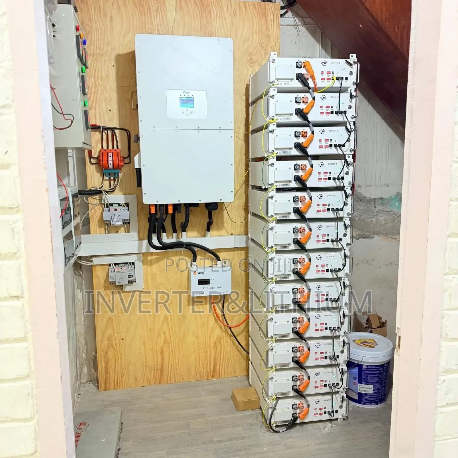 Hybrid Inverter Lithium Ion Battery (High Voltage) From 1kw to 500kw