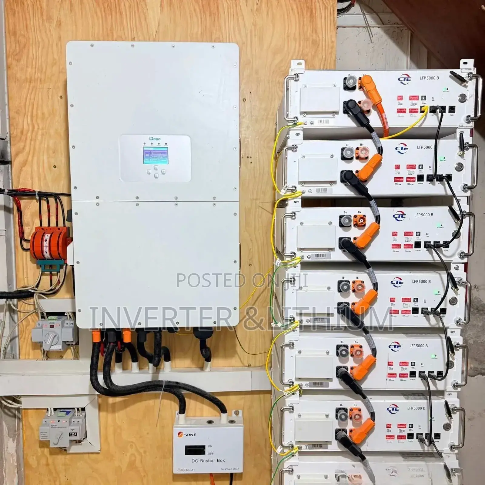 Hybrid Inverter Lithium Ion Battery (High Voltage) From 1kw to 500kw