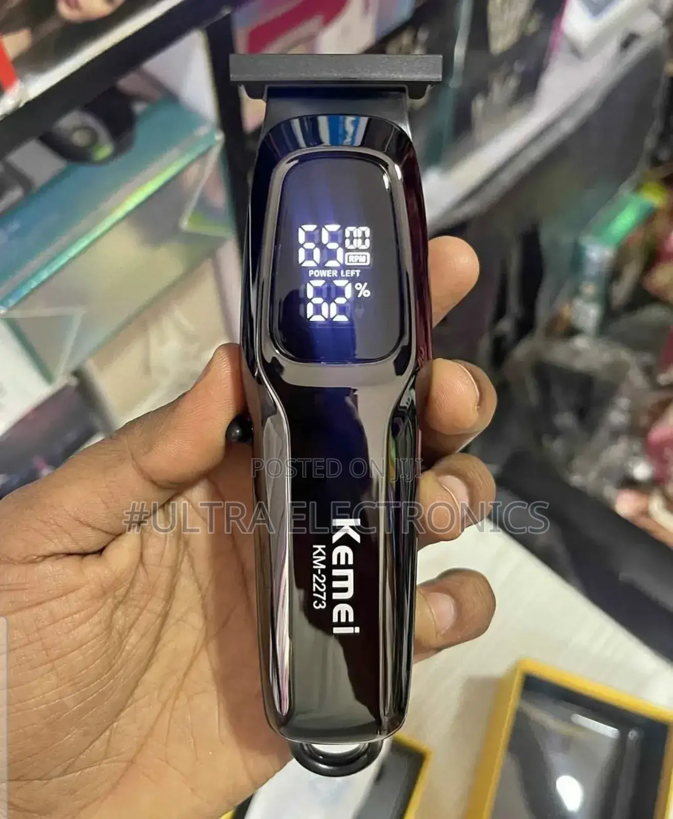 Kemei Km-2273 Professional Hair Clipper. It Features a Durable