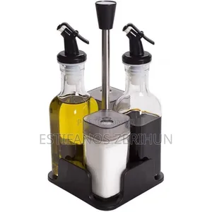 5 Set Condiment Bottles