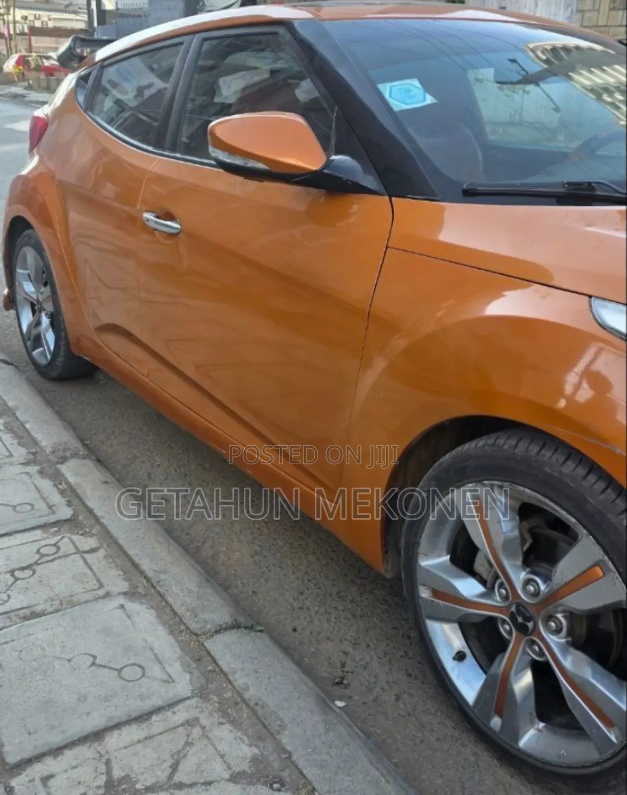 Hyundai Veloster 2014 Orange
