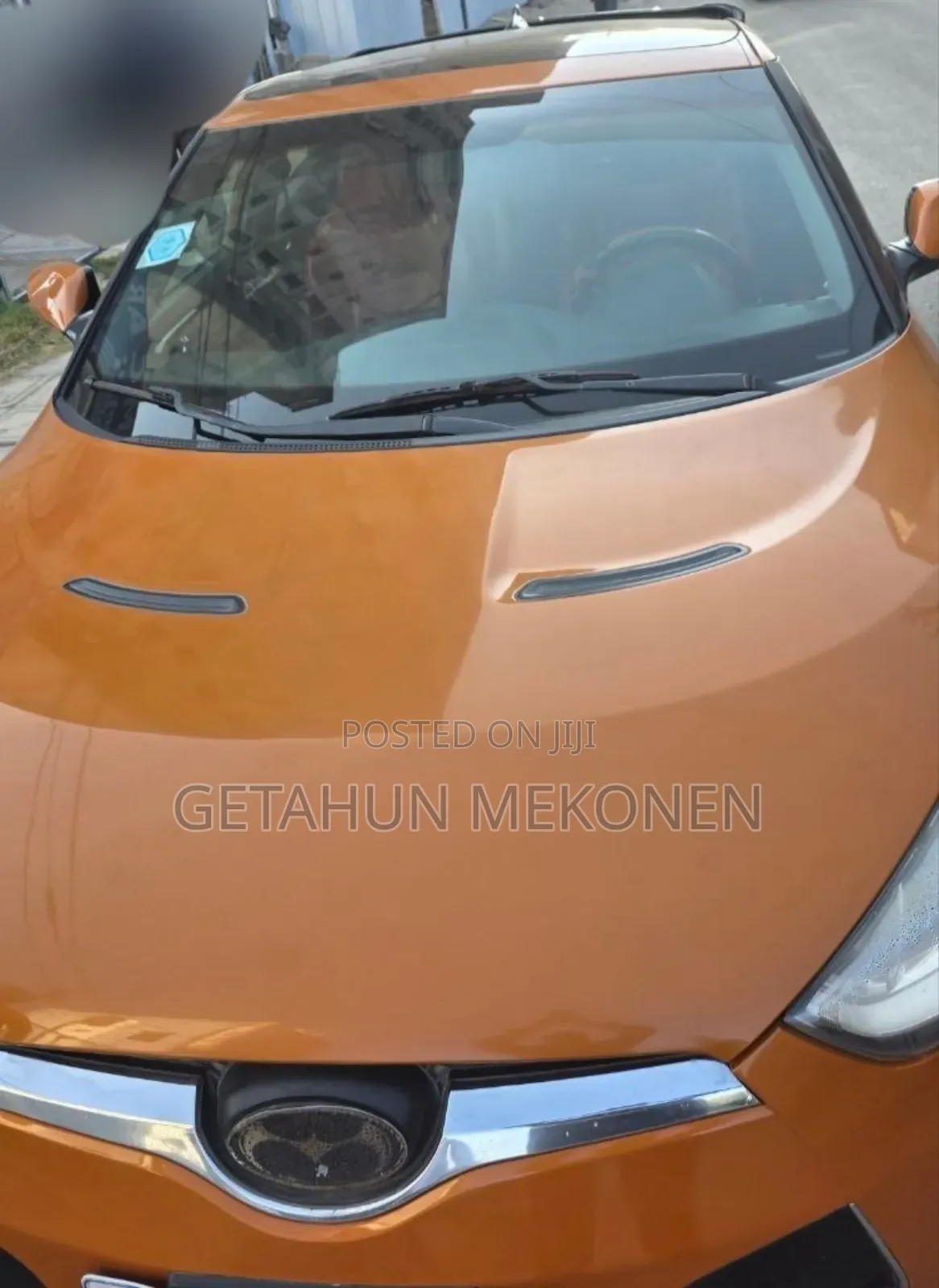 Hyundai Veloster 2014 Orange