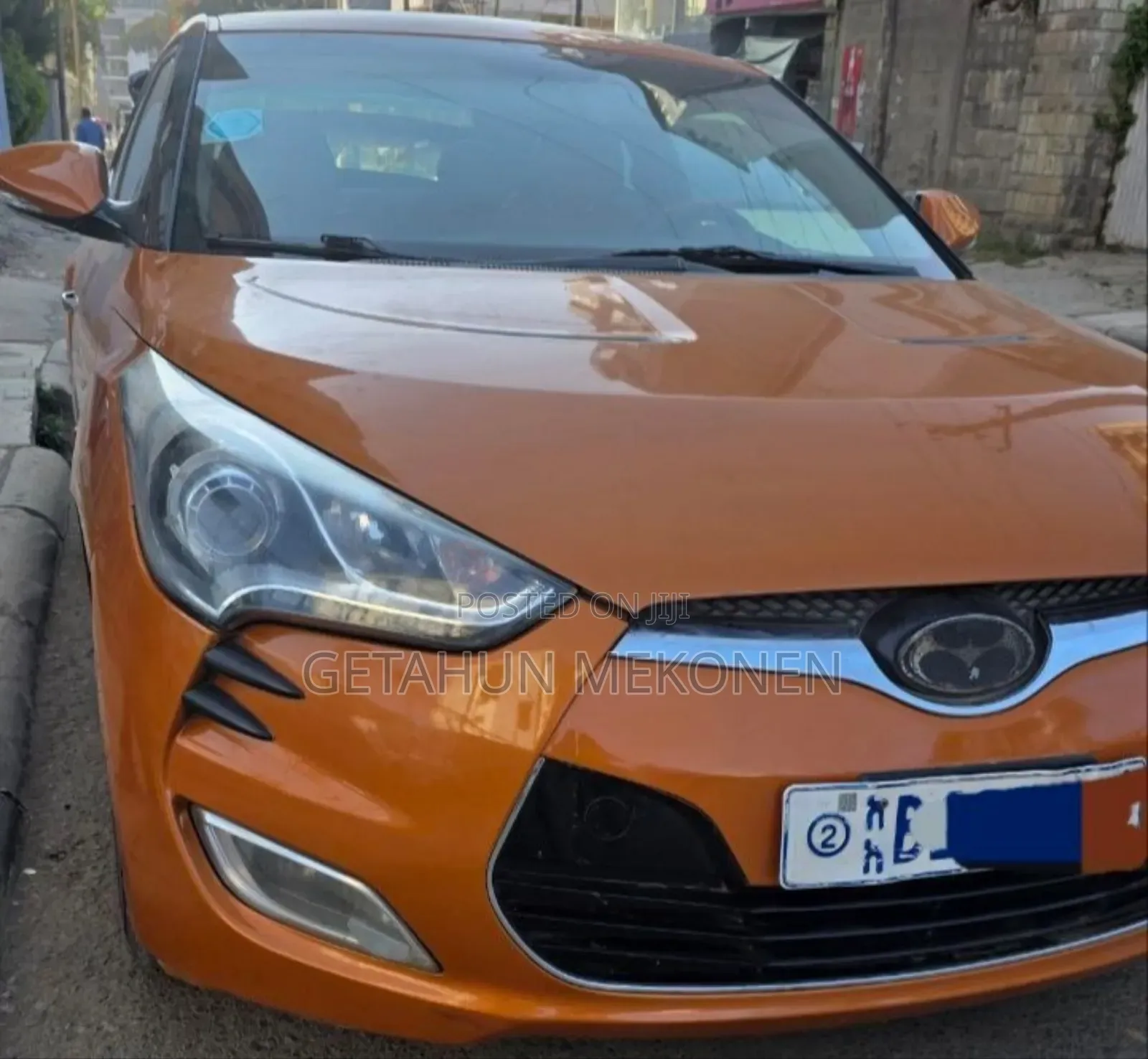 Hyundai Veloster 2014 Orange