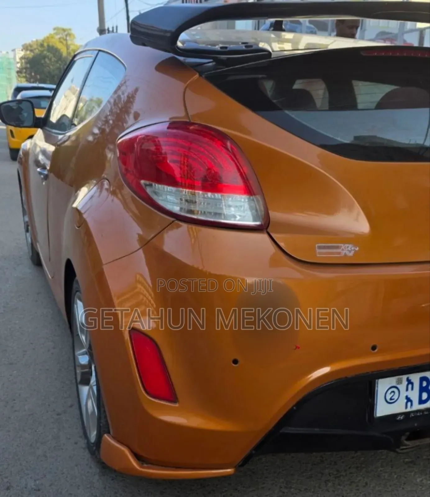 Hyundai Veloster 2014 Orange
