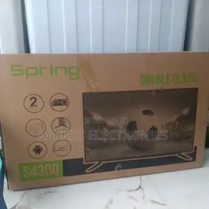 Spring Smart Tv 43 Inch Andraid Doubel Gelass 2025 Model