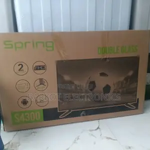 Spring Smart Tv 43 Inch Andraid Doubel Gelass 2025 Model