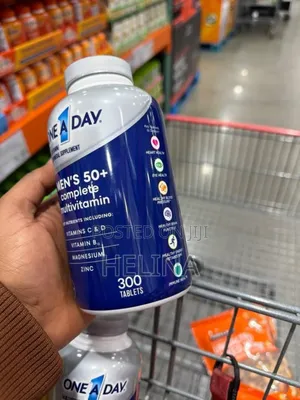 One a Day Men's 50+ Complete Multivitamin With Vitamin C D,B12,Zinc