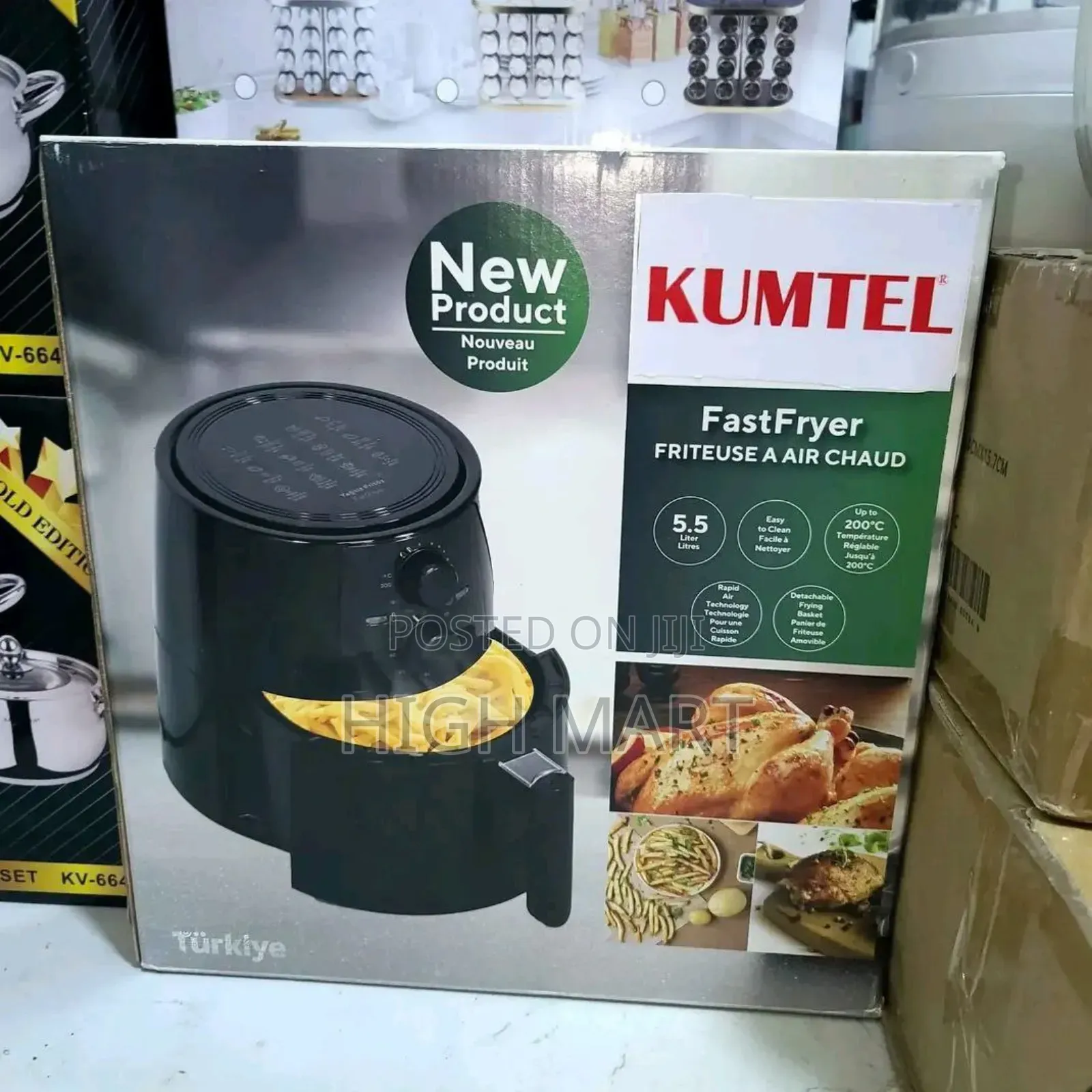 Kumtel 5.5l Air Fryer