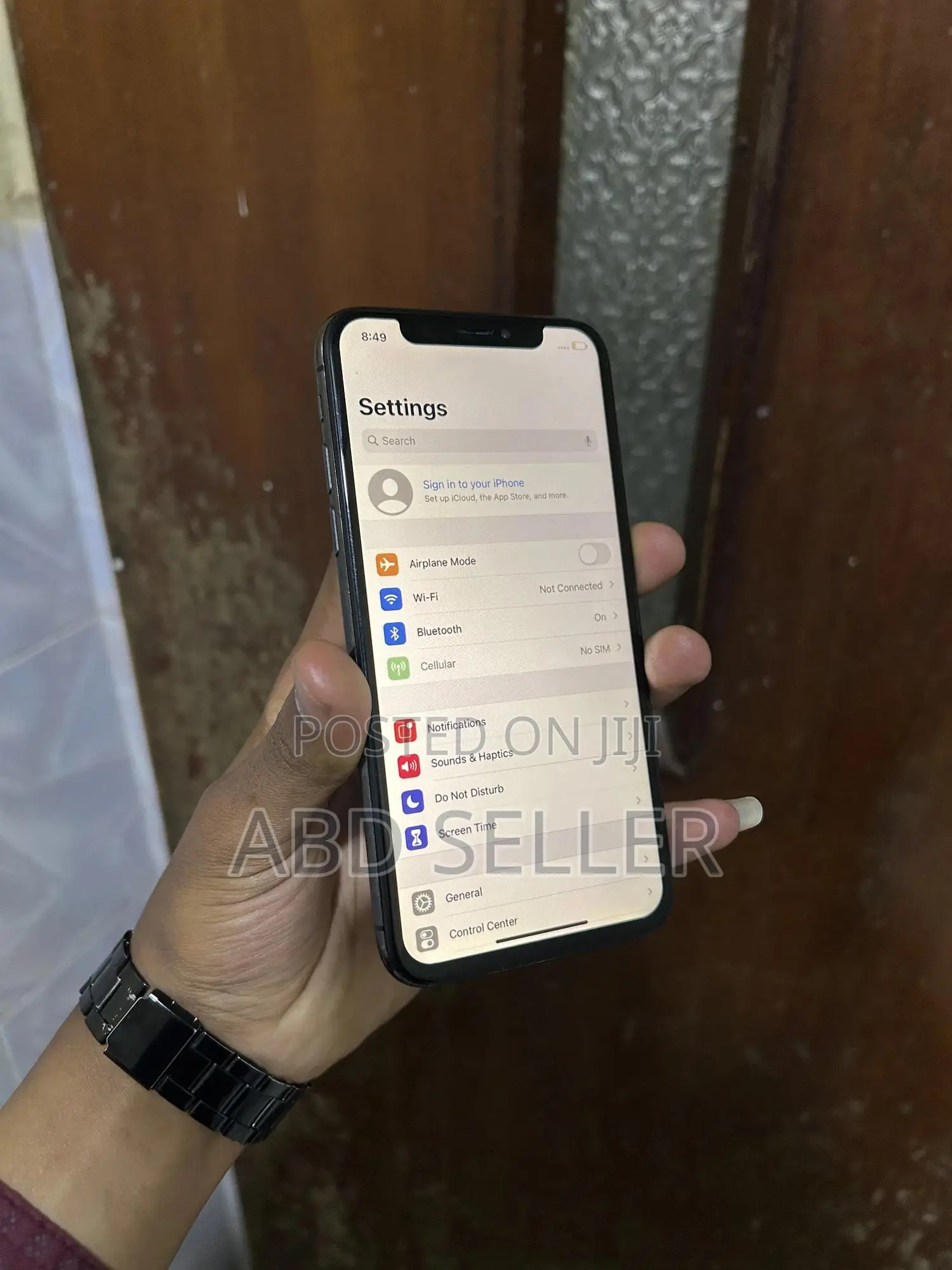 Apple iPhone X 64 GB Black
