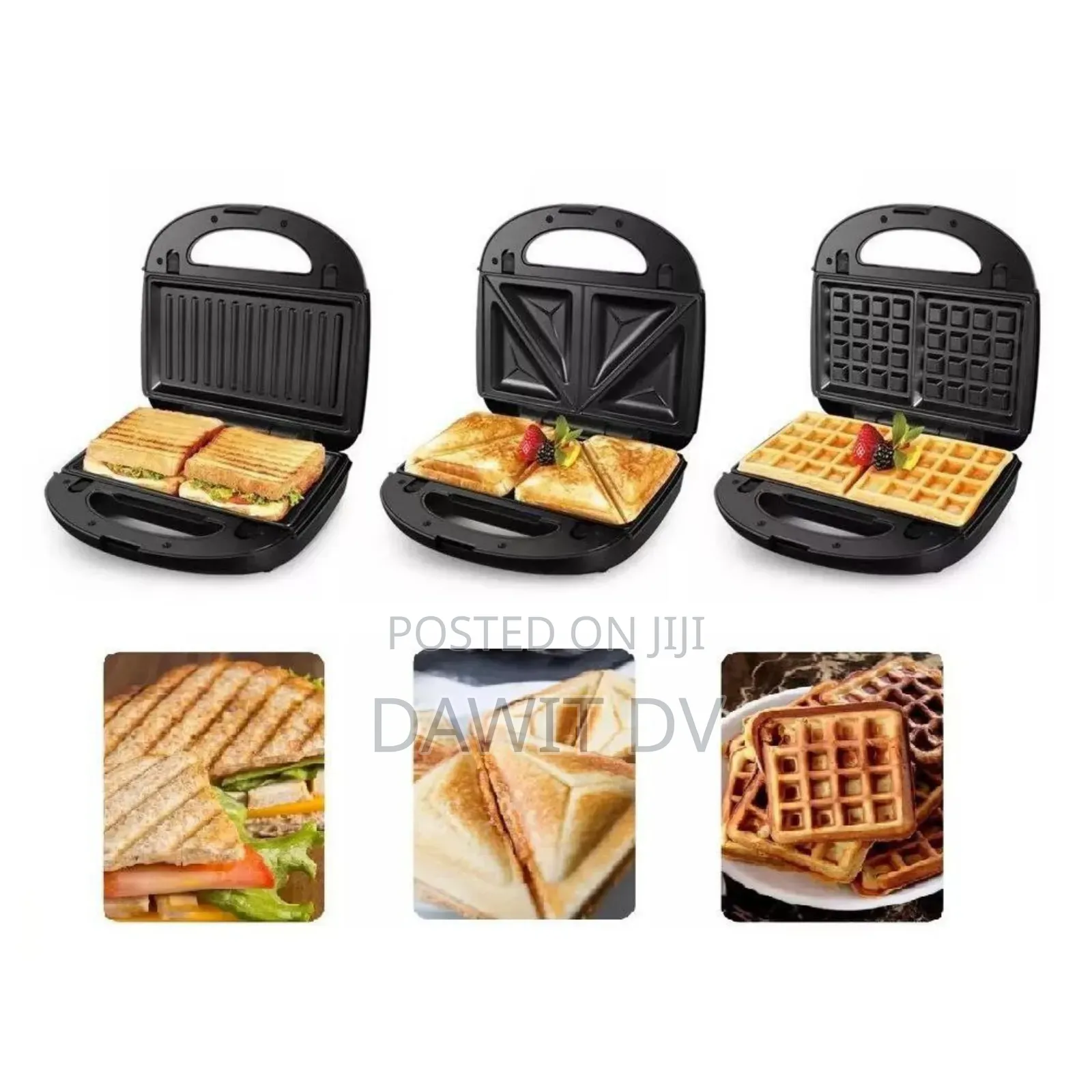 Sonifer 5 In 1 Sandwich Maker