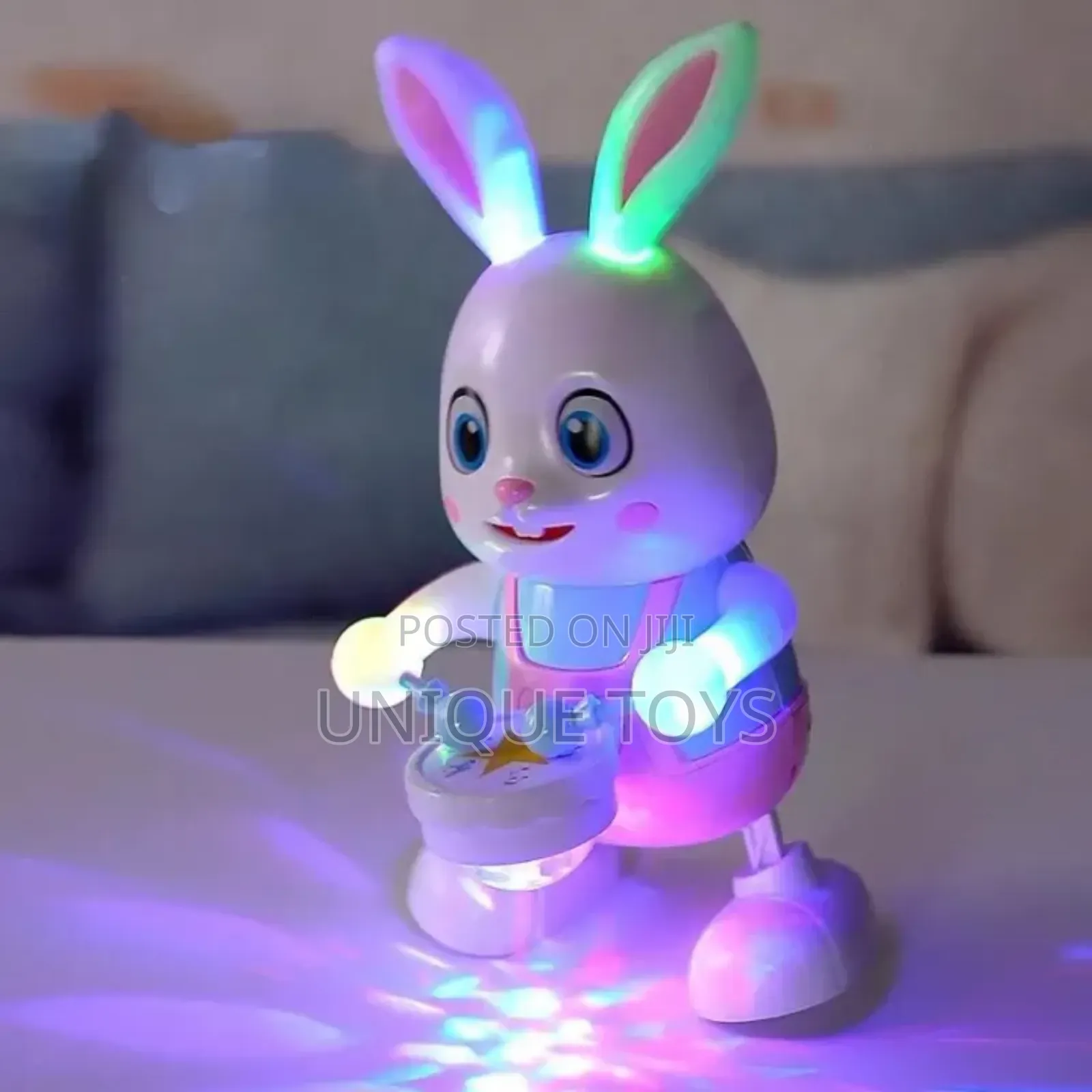 Robot Dancing Rabbit – Music, Lights Drum Fun
