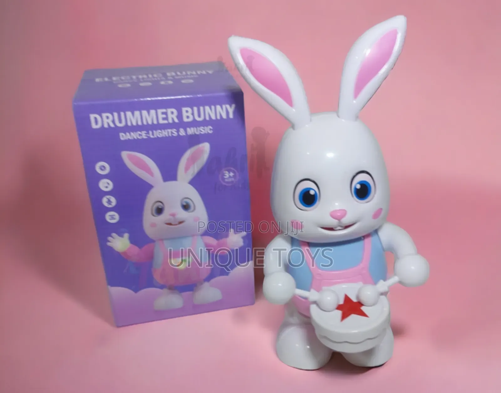Robot Dancing Rabbit – Music, Lights Drum Fun