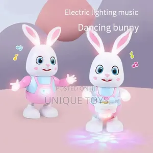 Robot Dancing Rabbit – Music, Lights Drum Fun