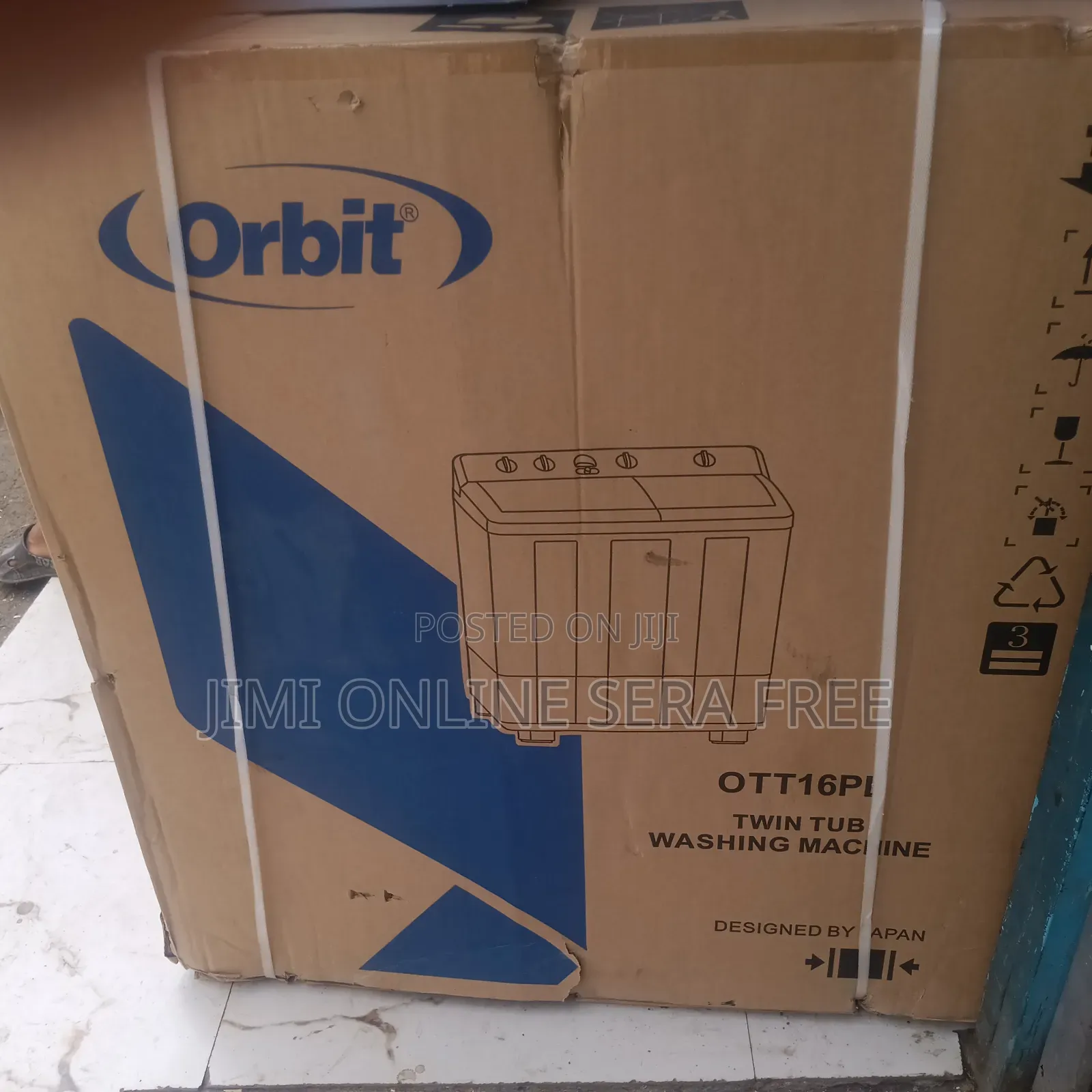 Orbit Washing Mashin Lauder 16kg Brand Model Ters New