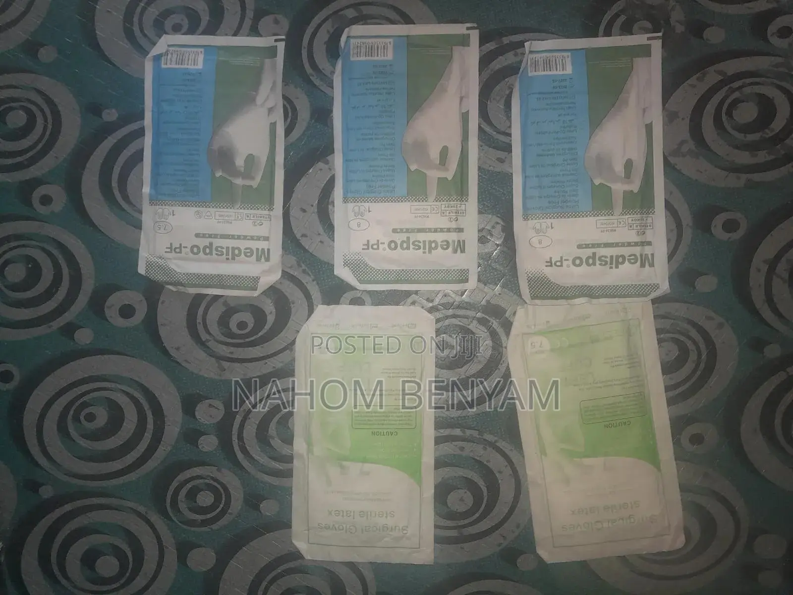 5 Medical Plastic Gloves