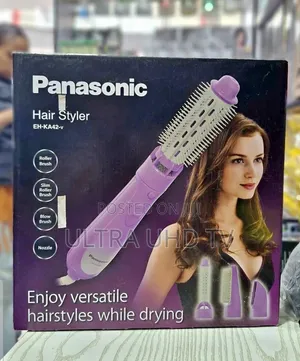 Panasonic Eh-Ka42-v Hair Styler in Purple.
