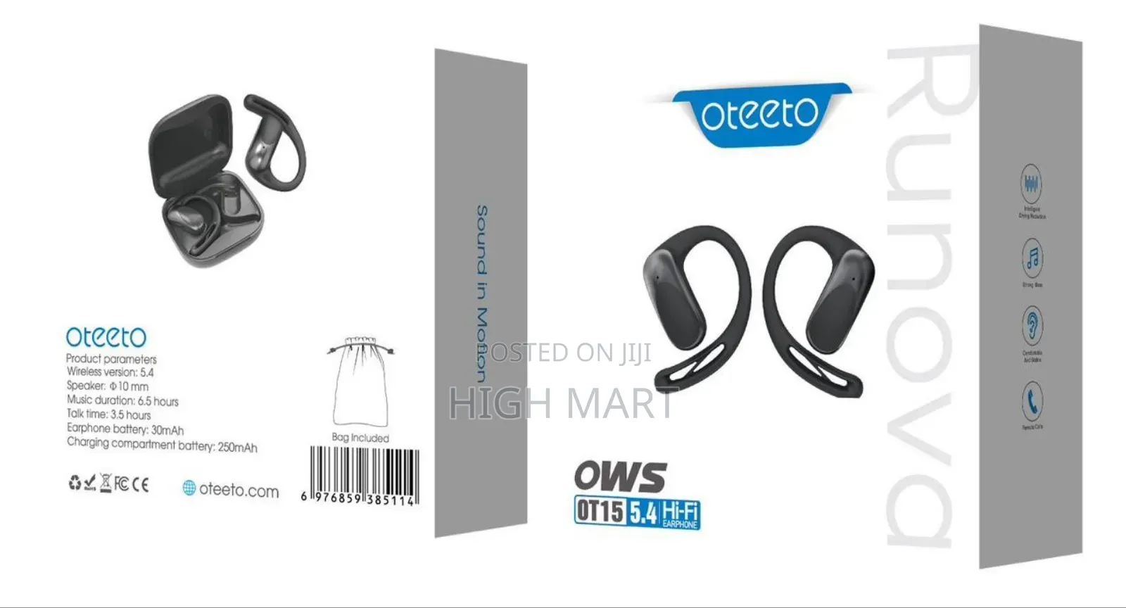 Oteeto Runover Wireless Earphone