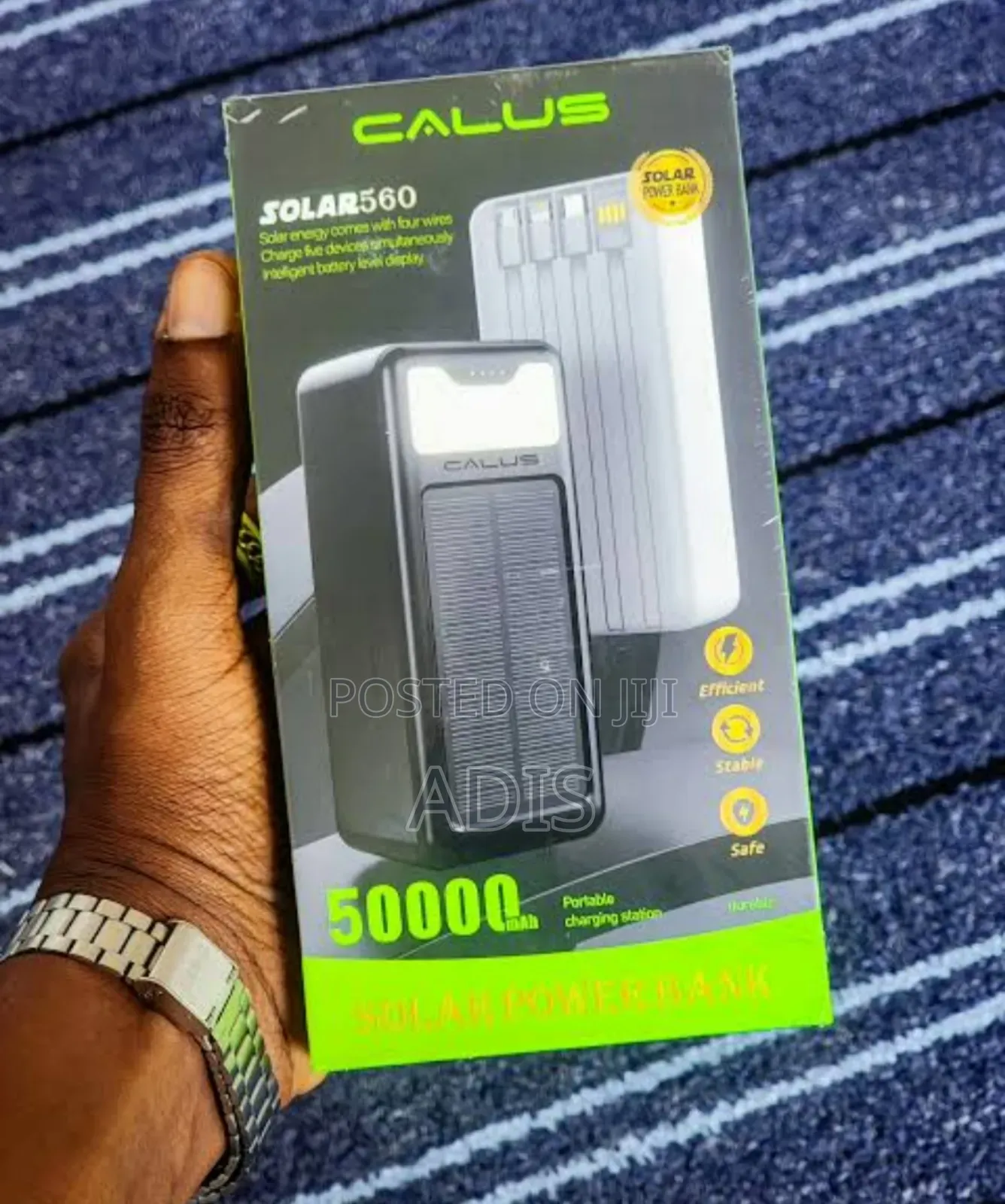 Calus 50000mahpower Bank. Solar 560 Model