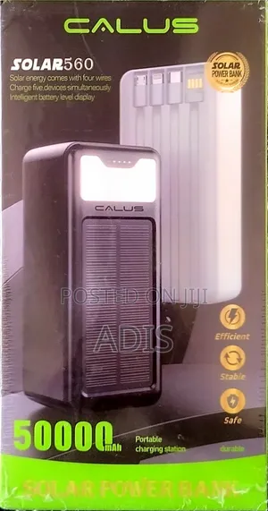 Calus 50000mahpower Bank. Solar 560 Model