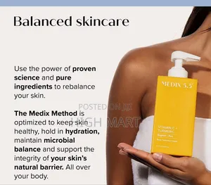 Medix Tumeric and Vitamin C Body Lotion