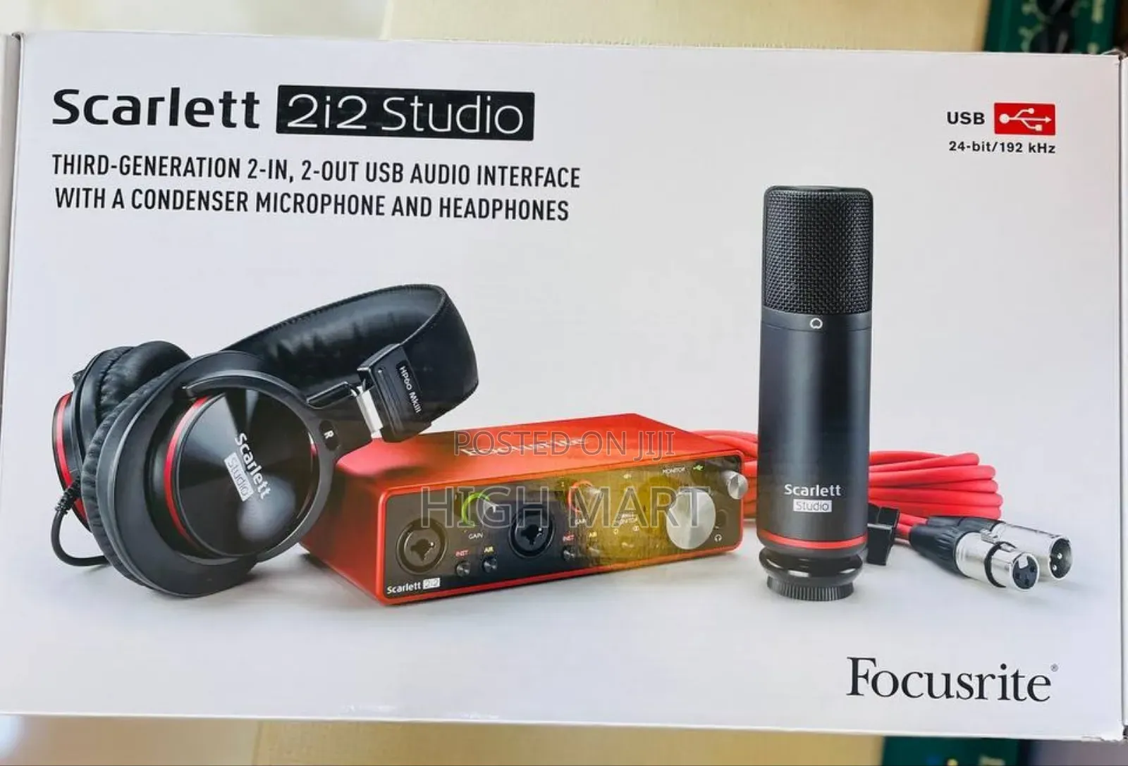 Full Bundle Scarlet 2i2