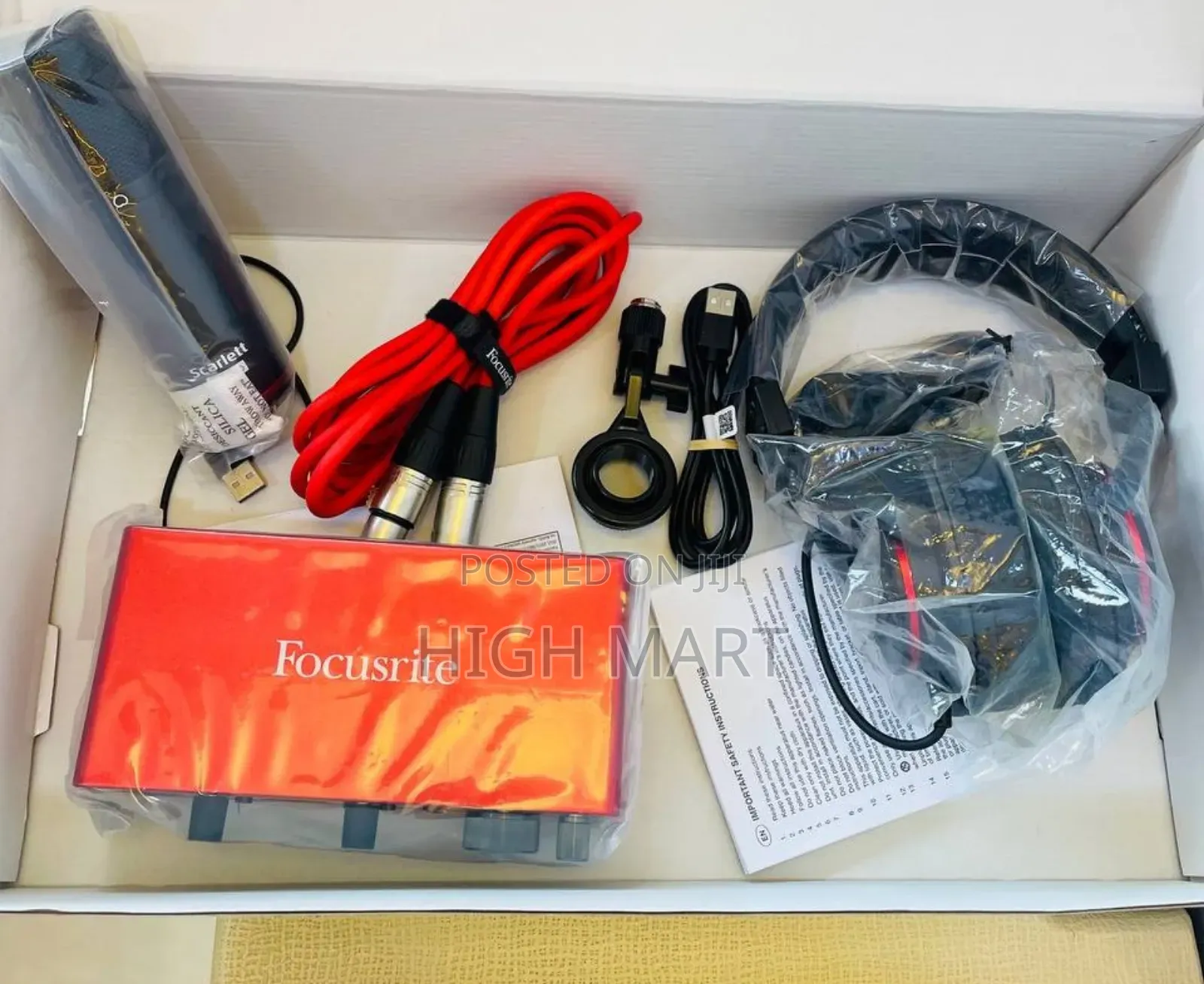 Full Bundle Scarlet 2i2