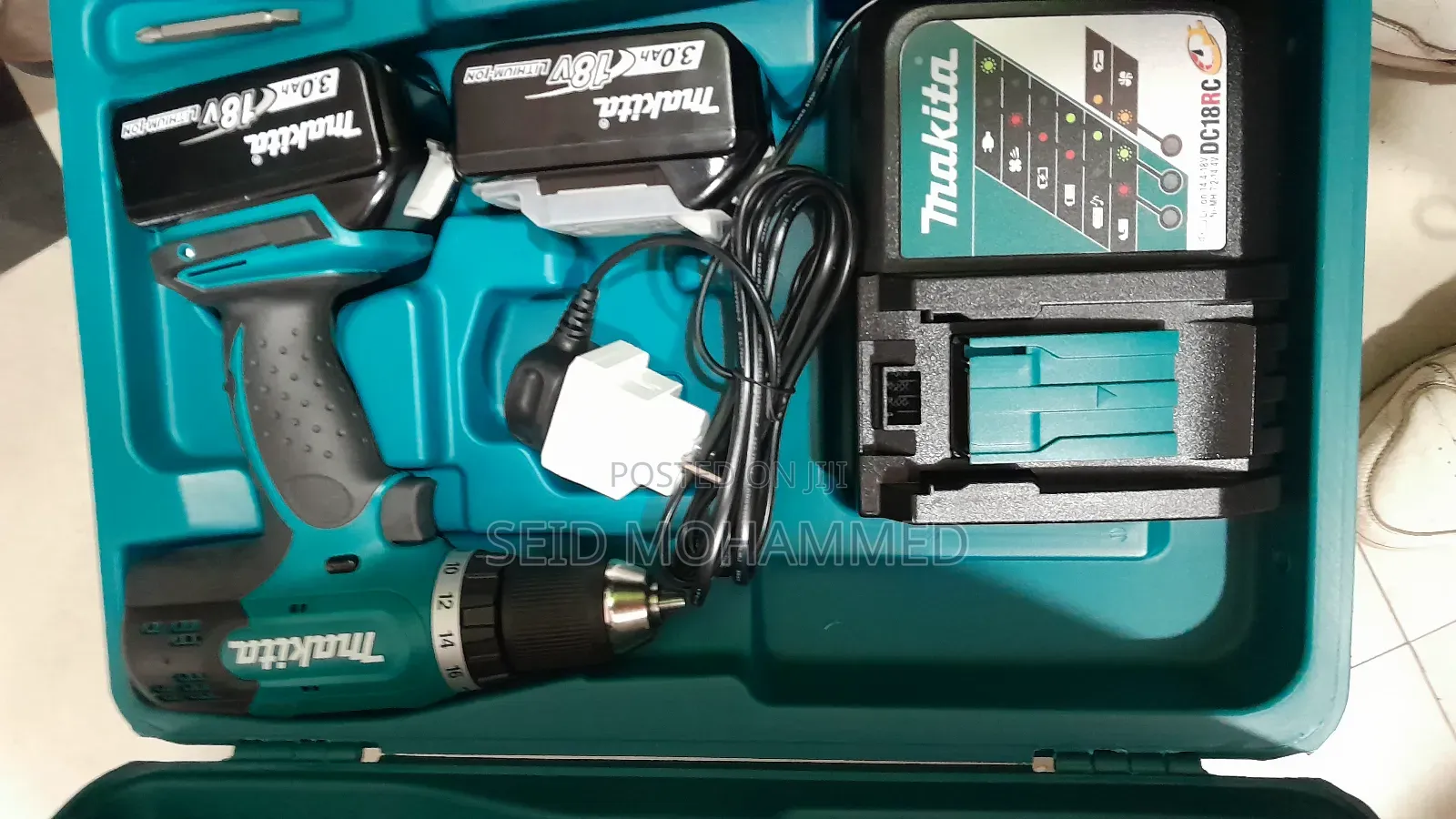 Makitta Origional Chargable Drill 18volt