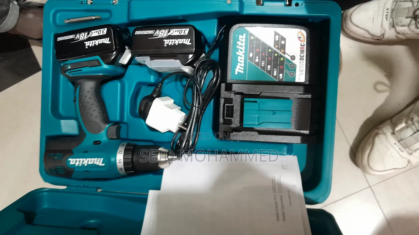 Makitta Origional Chargable Drill 18volt