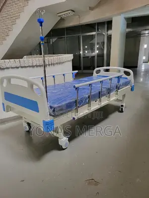 Hospital Bed With Mattress Medical Patient Bed Frame With Wheels
