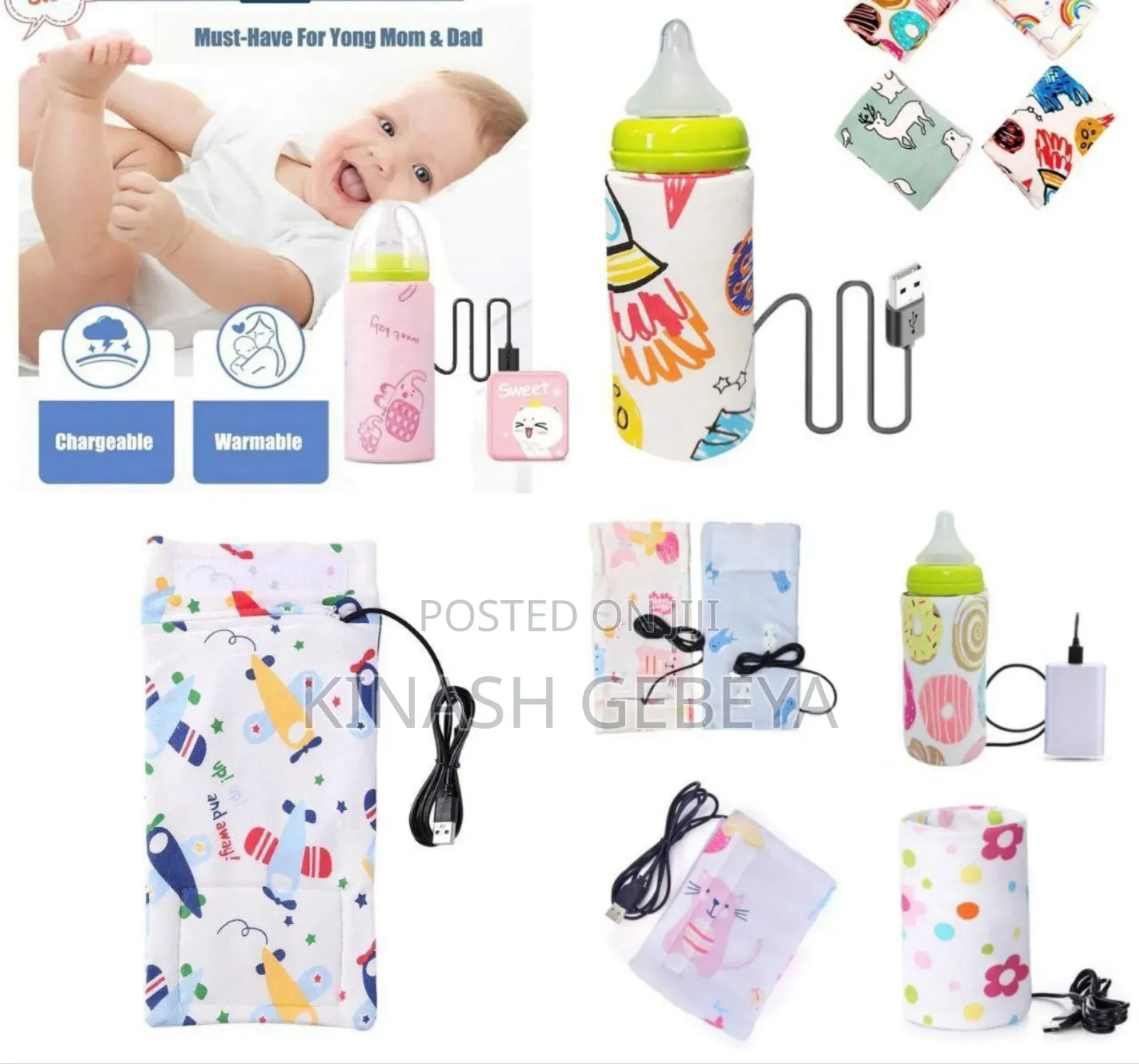 Portable Usb Baby Bottle Warmer