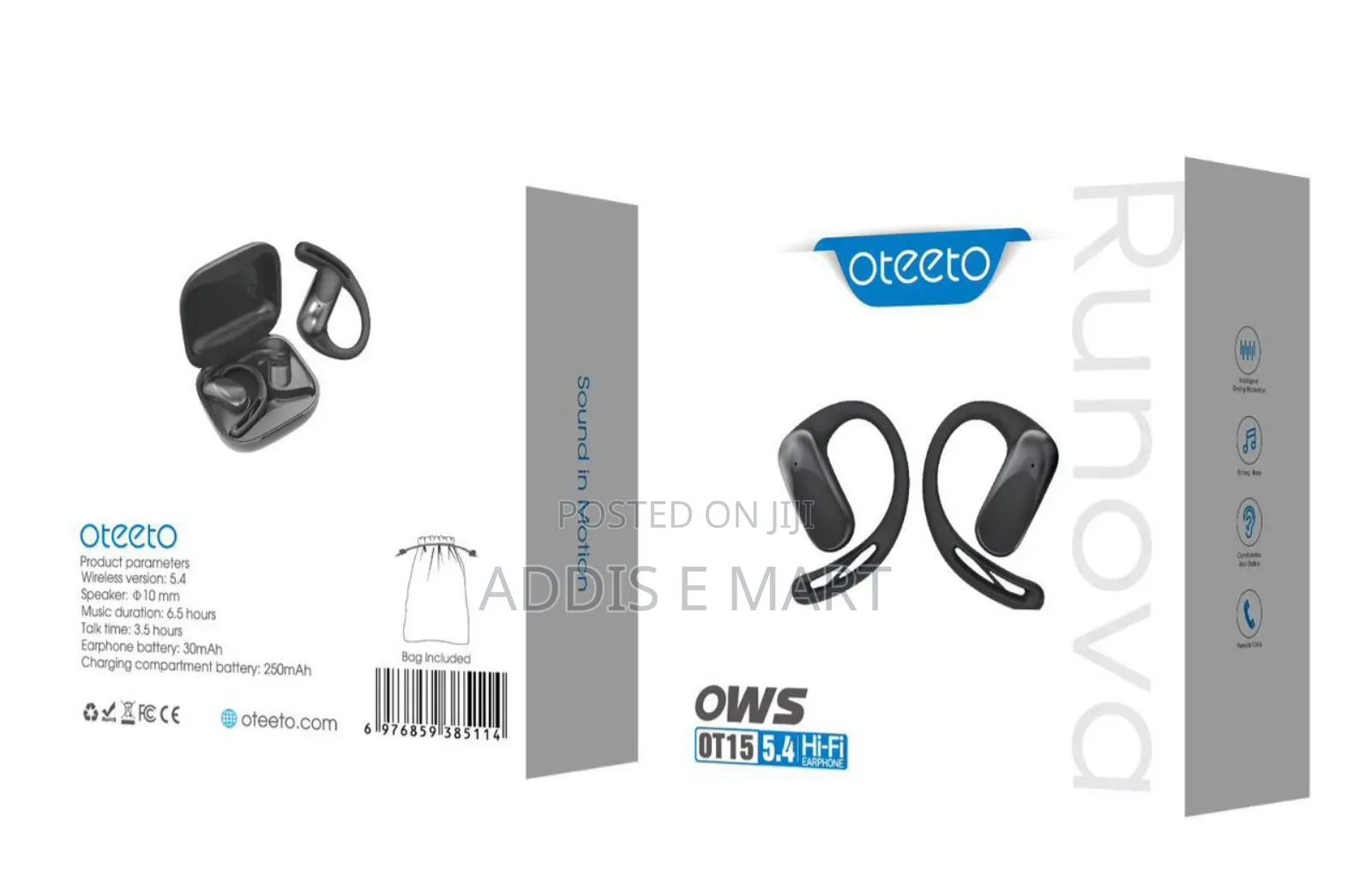 Oteeto Runover Wireless Earphone
