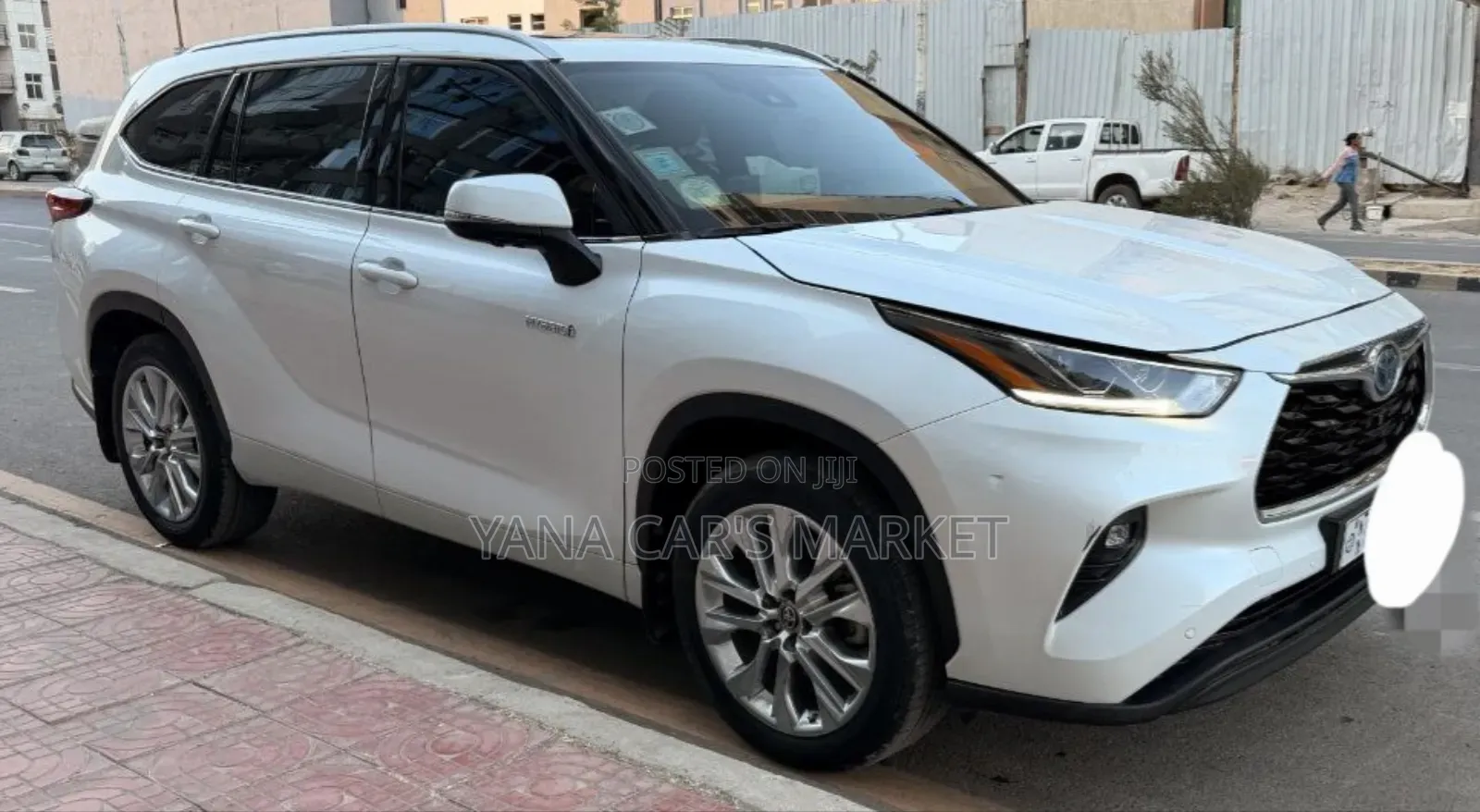 Toyota Highlander Hybrid 2024 White