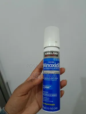 Kirkland Minoxidil 5% Foam for Sensitive Skin Original From Usa