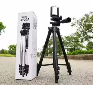 3120a Aluminum Tripod Stand – Phone Camera Compatible