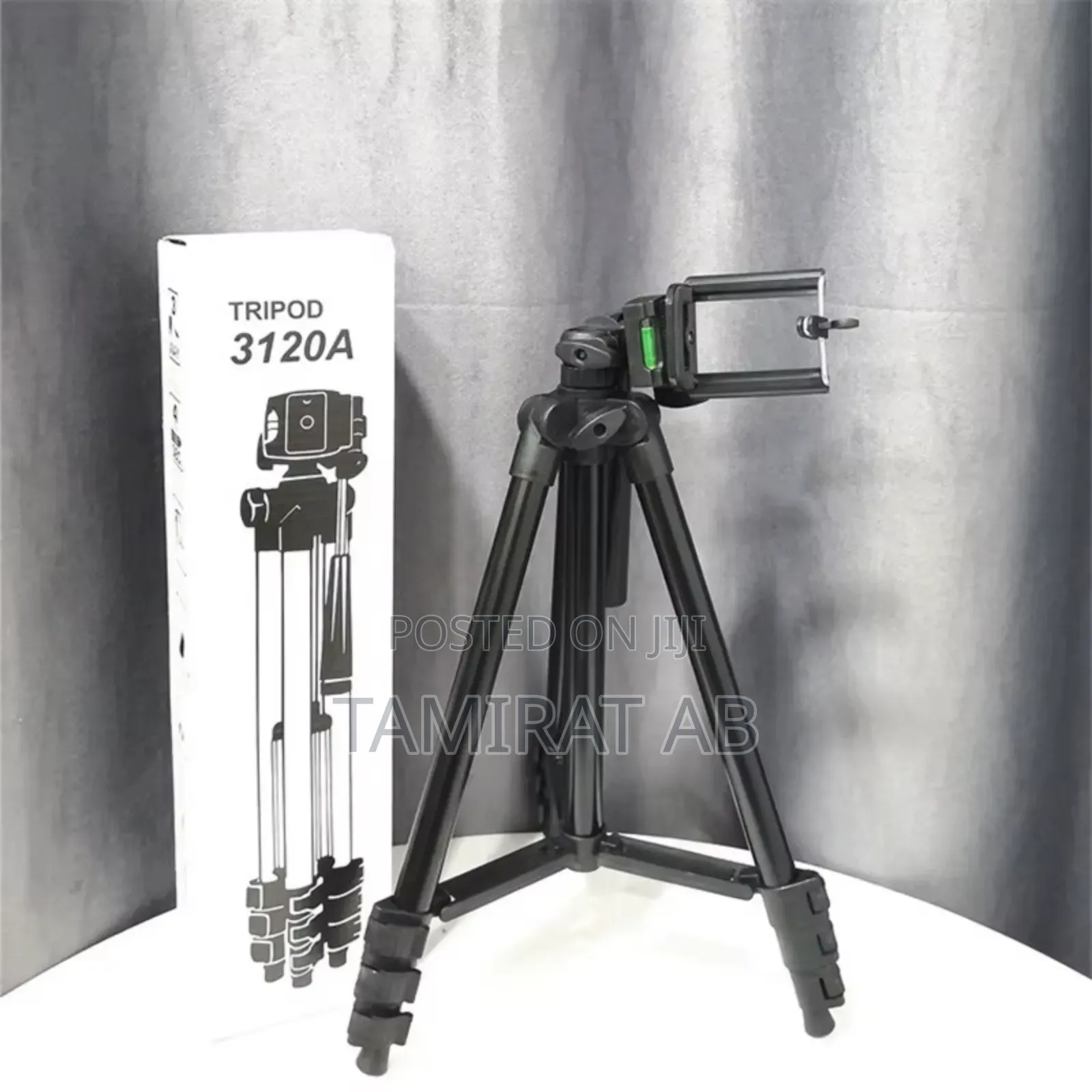 3120a Aluminum Tripod Stand – Phone Camera Compatible