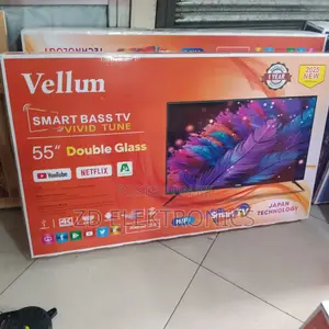 Vellum Smart Basst Tv Vivld Tune 55 Double Glass 2025 New