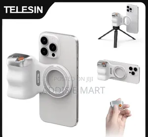 2in1 Telesin Magnetic Grip With Ring Light
