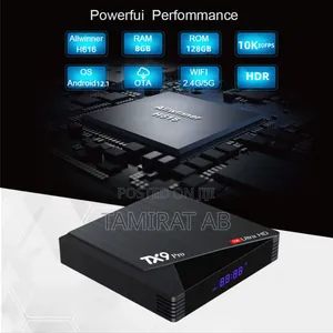 Tx9 Pro Android Tv Box– Ultra Hd, Android 12.1, 8gb Ram, 128gb Rom
