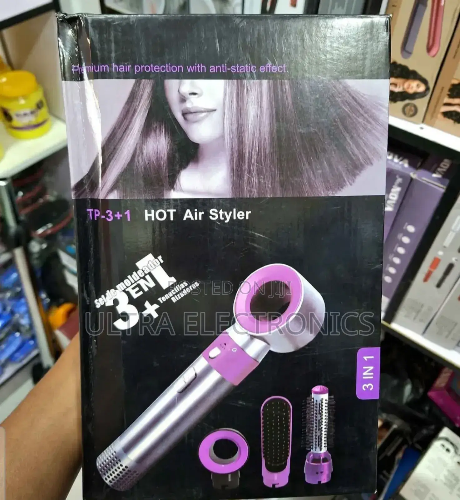 3-in-1 Multifunctional Hair Dryer Brush Set, Which Functions As