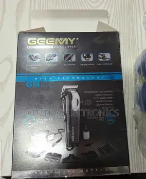 የፀጉር ማሽን Geemy Professional Hair Clipper.It Features Durable Stainless