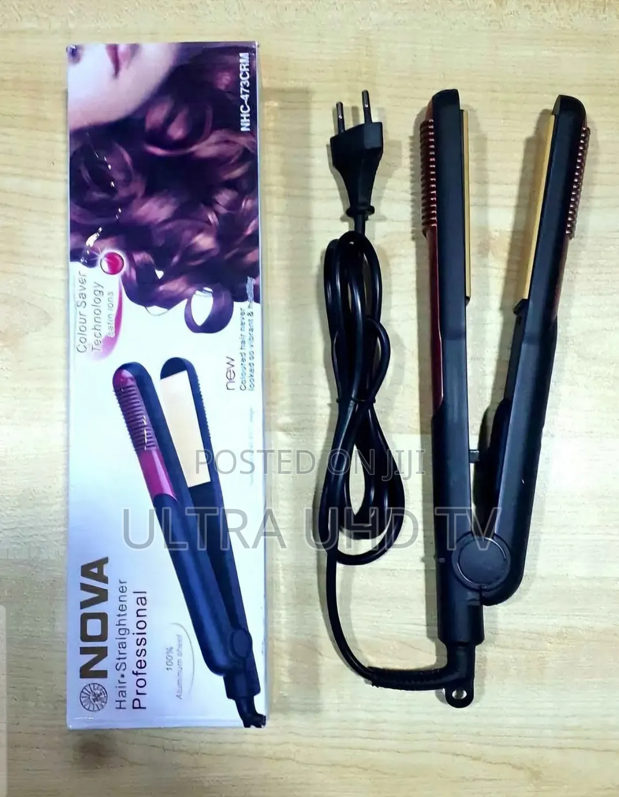 Nova NHC-473crm Professional Hair Straightener.